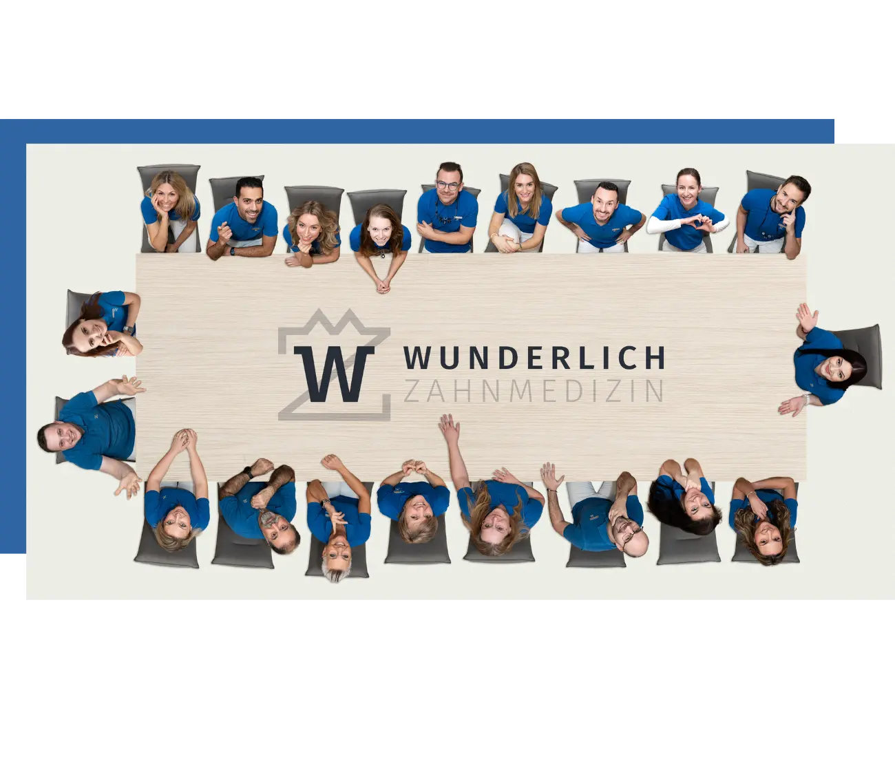 gruppenfoto zahnarzt spandau wunderlich zahnmedizin webseite